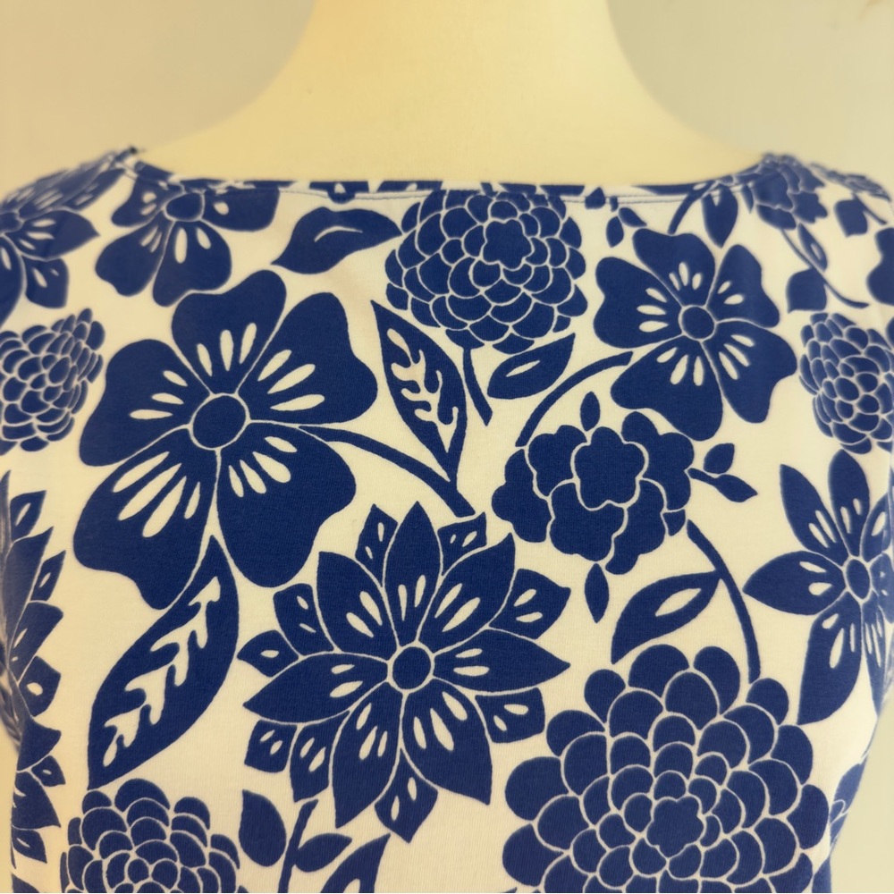 TALBOTS Tropical Floral Tank Top NWT - Picture 9 of 10